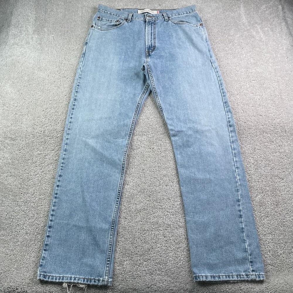 Vintage Levis Jeans Mens 34x32 Blue 505 Regular Fit Straight Leg Denim Y2K